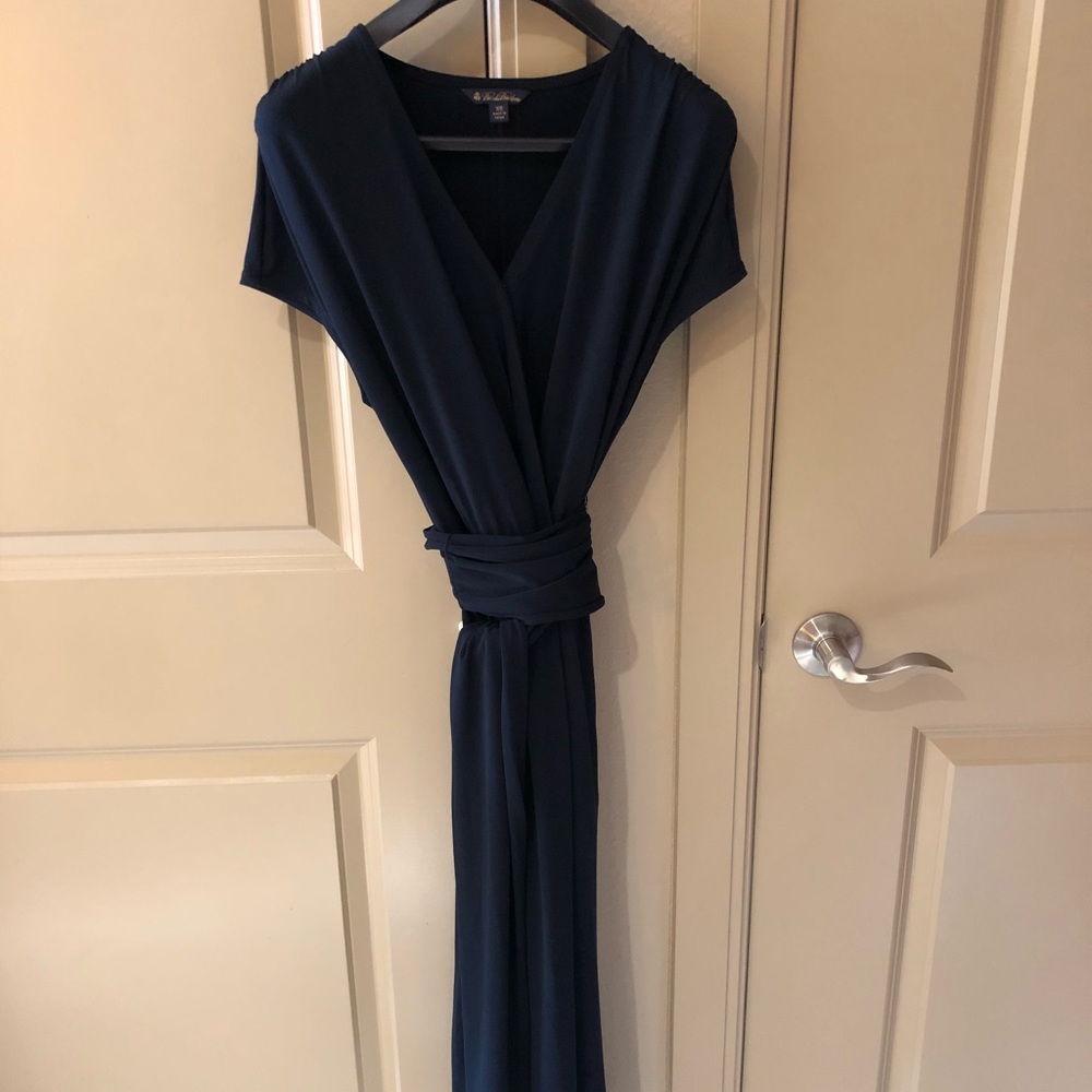 Dress, Brook Brothers, dark blue